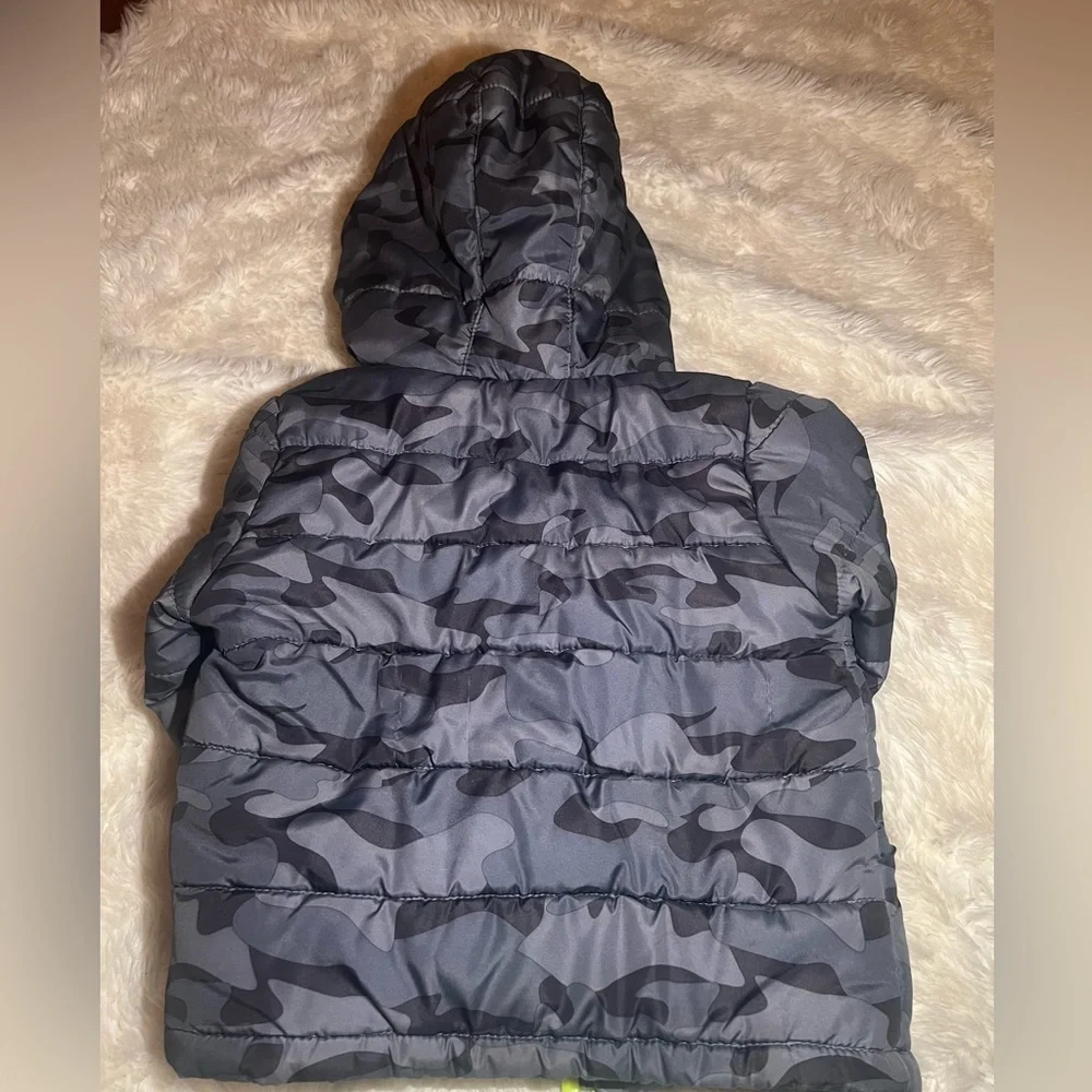 Oshkosh B’Gosh Toddler Kids Puffer Jacket & Coat | Size 3T | Lime Green | Army |